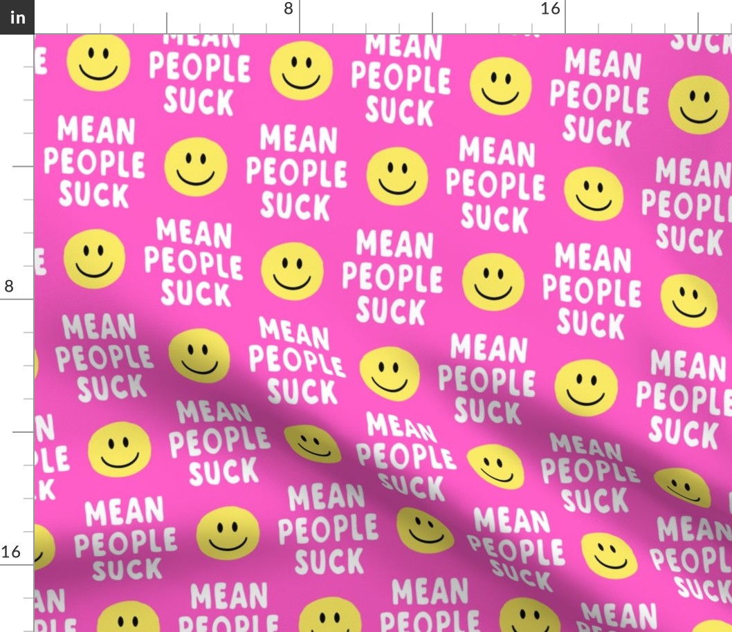 mean people suck - pink vertical 