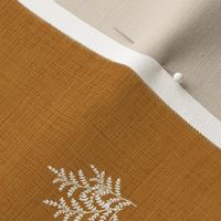 Feathery Fern, Rust Orange // large