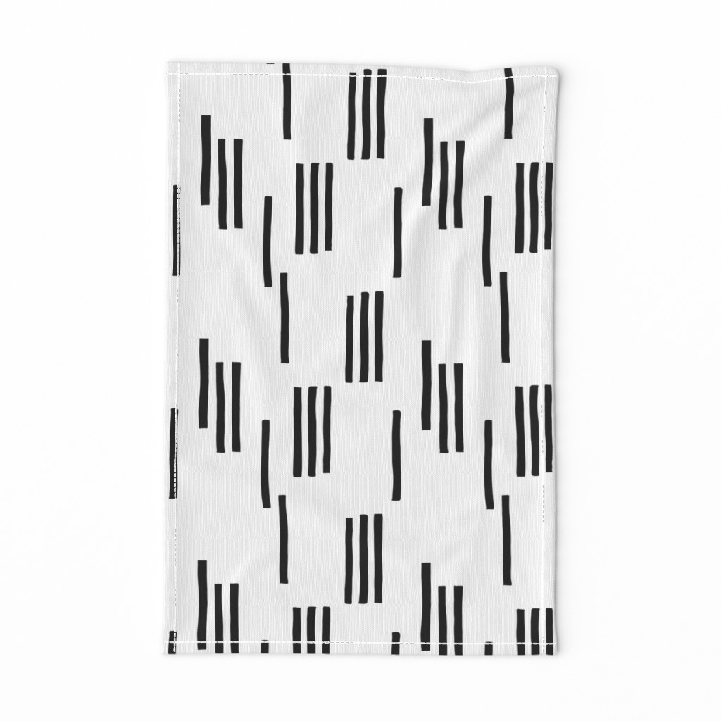 Basic stripes and strokes monochrome circus theme black and white 