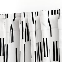 Basic stripes and strokes monochrome circus theme black and white 