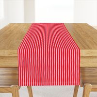 Basic vertical stripes circus theme soft pastel pink hot red SMALL