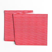 Basic vertical stripes circus theme soft pastel pink hot red SMALL