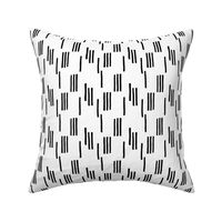 Basic stripes and strokes monochrome circus theme black and white  SMALL