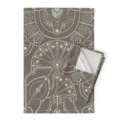 Ornamental Beaded Deco {Grey} - large scale