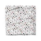 sushi // japanese food cute kawaii fabric international cuisine white