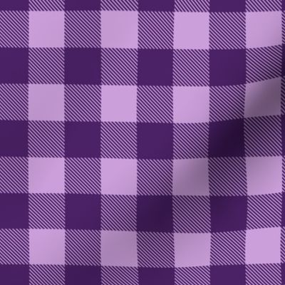 2 yards 54" you are so deerly loved panel - purple plaid