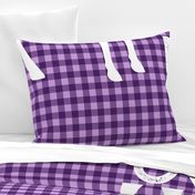 2 yards 54" you are so deerly loved panel - purple plaid