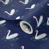 Swans pattern