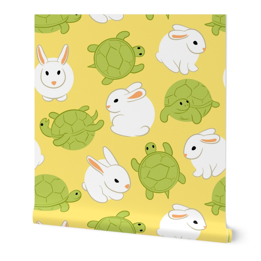 hares and tortoises (yellow)