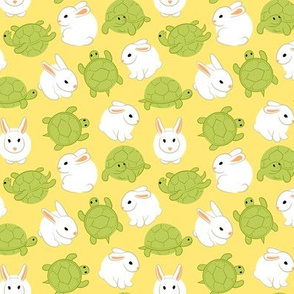 hares and tortoises (yellow)