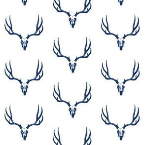 Blue Deer Skulls // Small