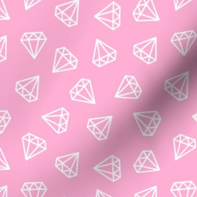 diamonds - pink