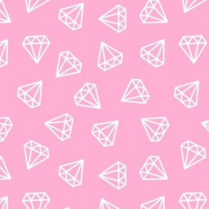 diamonds - pink
