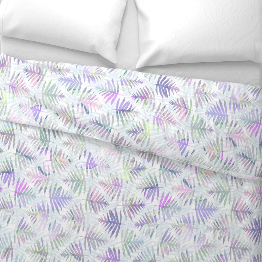 Hawaiian Batik Ferns Lavender 150