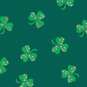 Polka Dot Shamrocks