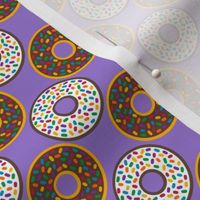 Donuts with Rainbow Sprinkles