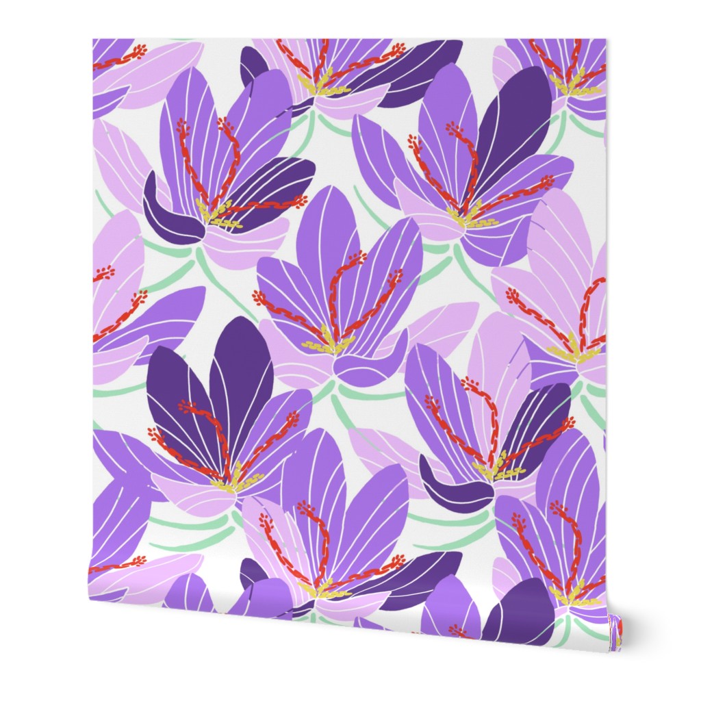 Ultra-Violet Crocus Joy (white)