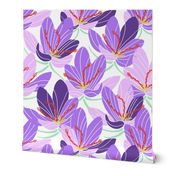 Ultra-Violet Crocus Joy (white)