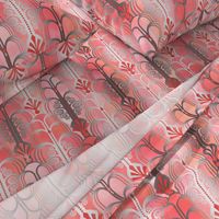 Art Deco Pattern peach