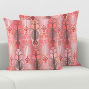 Art Deco Pattern peach