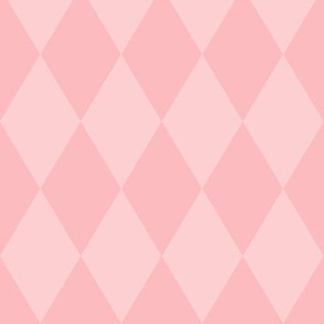 Harlequin Pattern: Millennial Pink 5, Pink Diamonds