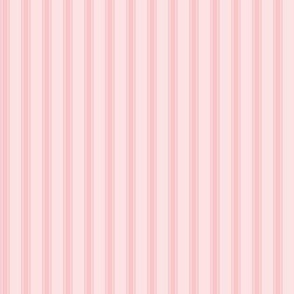 Ticking Stripe: Millennial Pink 5, Pink on Pink Stripe