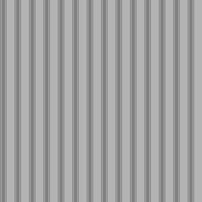 Ticking Stripe: Pure Gray 8