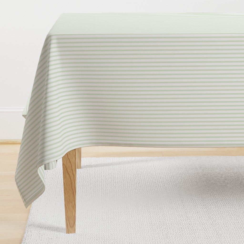 Ticking Stripe: Mossy Green 3