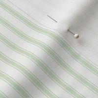 Ticking Stripe: Mossy Green 3