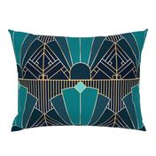 Art Deco in Teal