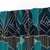 Art Deco in Teal