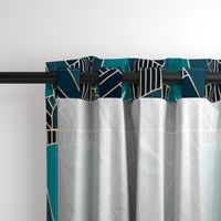 Art Deco in Teal