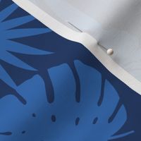 Hawaiian Leaves (navy)