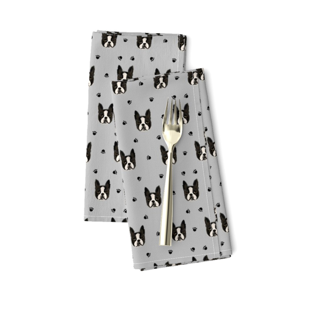 boston terrier quilt coordinates dog heads nursery dog fabric