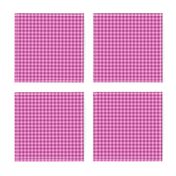 Small Pink on Plum Houndstooth 