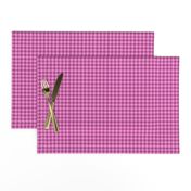 Small Pink on Plum Houndstooth 