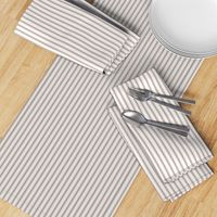 Ticking Stripe: Warm Gray 12