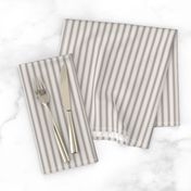 Ticking Stripe: Warm Gray 12