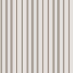 Ticking Stripe: Warm Gray 12