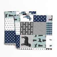 black lab cheater pet quilt b dog breed quilt pattern wholecloth labrador retrievers