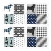 black lab cheater pet quilt b dog breed quilt pattern wholecloth labrador retrievers