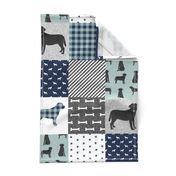 black lab cheater pet quilt b dog breed quilt pattern wholecloth labrador retrievers