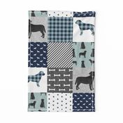 black lab cheater pet quilt b dog breed quilt pattern wholecloth labrador retrievers