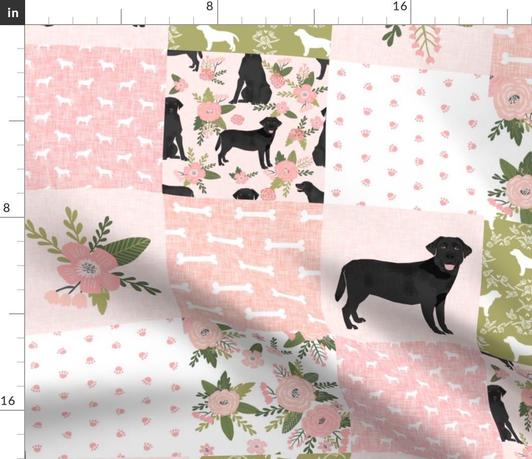 black lab cheater pet quilt d dog breed quilt pattern wholecloth labrador retrievers