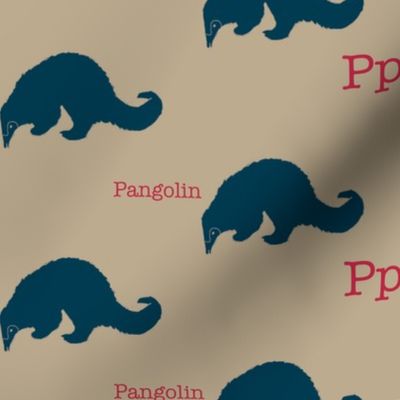P is for Pangolin