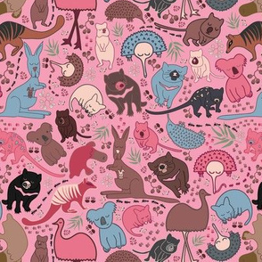 Aussie Critters - Pink