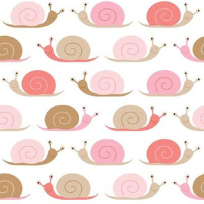 happy snails - pink