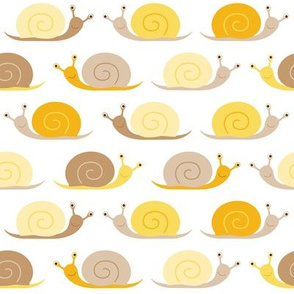 happy snails - yellow