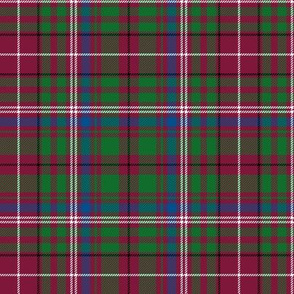 MacDougall tartan from 1850 #2, 6" muted