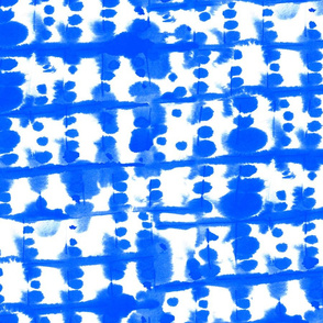 Parallel Electric Blue Large Scale